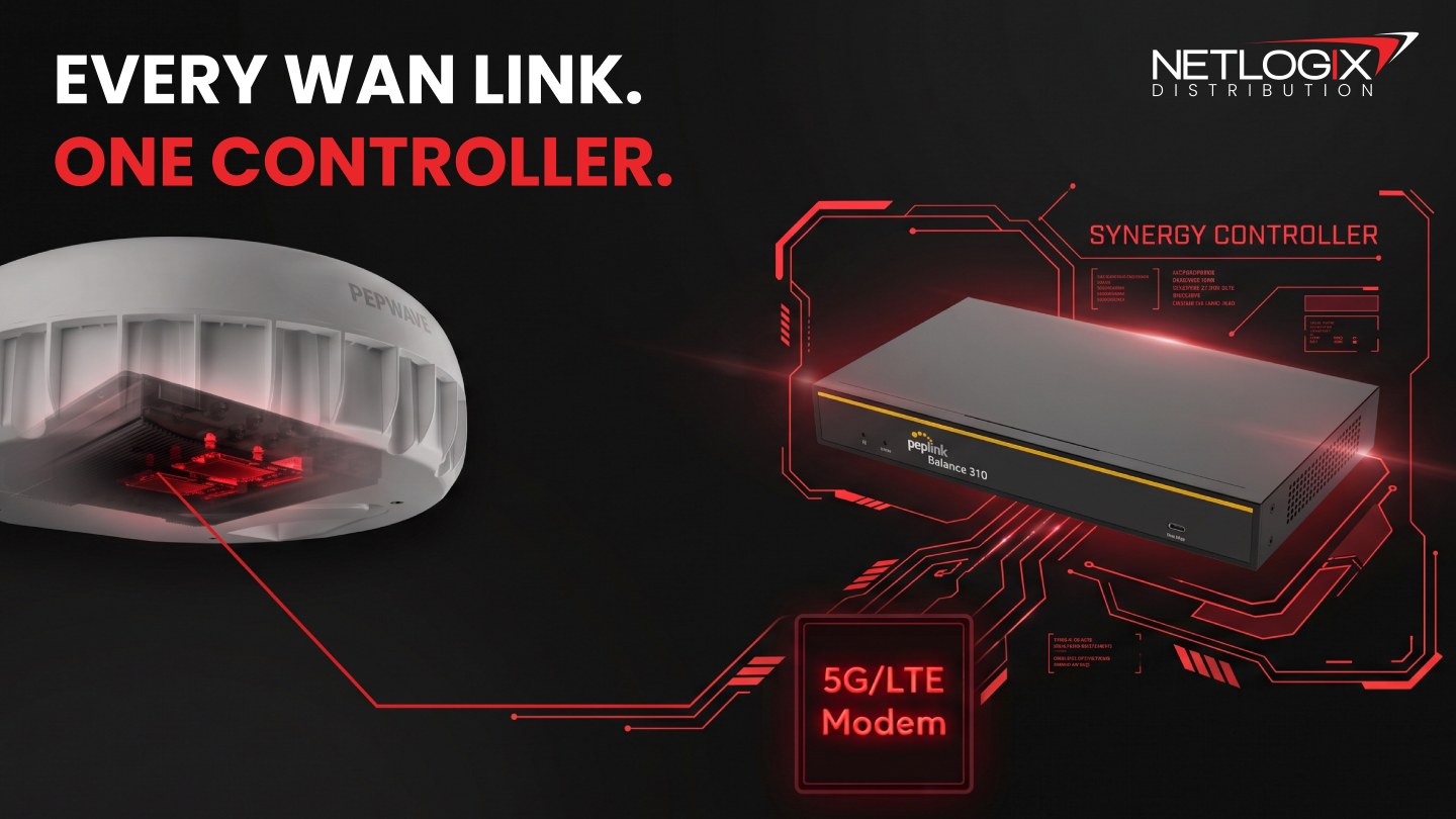 Peplink Synergy Mode: Turn Every WAN Link Into One Managed Router - Featured Image